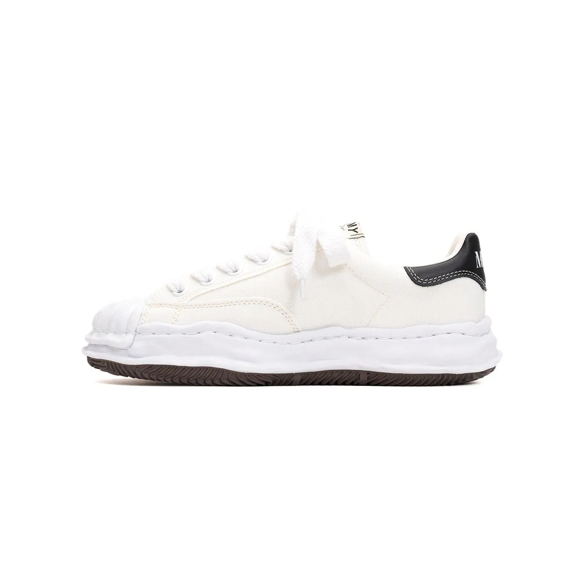 Maison MIHARA YASUHIRO ミハラヤスヒロ BLAKEY LOW OG SOLE CANVAS LOW-TOP SNEAKER WHT ブレーキー ロウ OG ソール キャンバス ロートップ スニーカー ホワイト【A08FW735】