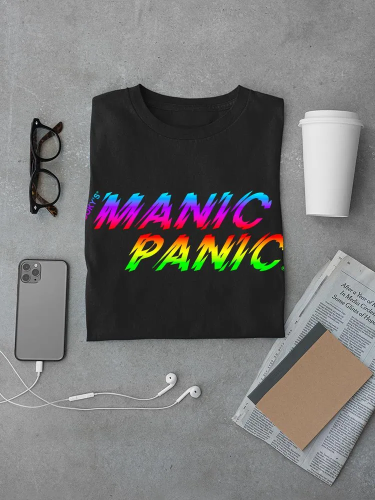 Manic Panic Rainbow Banner T-shirt  -Manic Panic® UNISEX