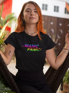 Manic Panic Rainbow Banner T-shirt  -Manic Panic® UNISEX