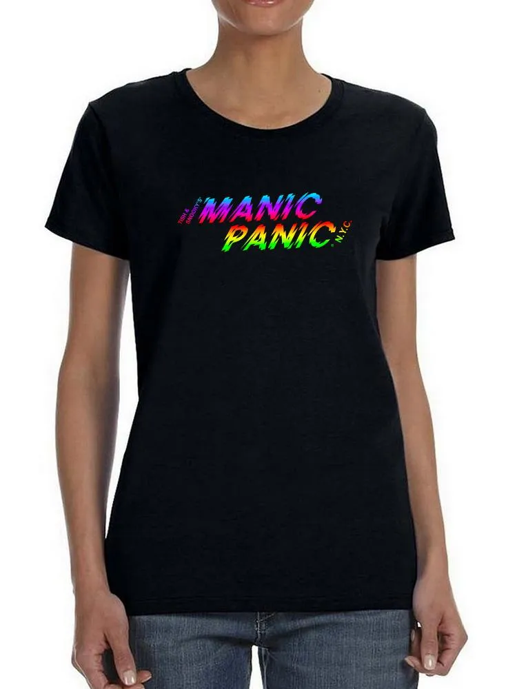 Manic Panic Rainbow Banner T-shirt  -Manic Panic® UNISEX