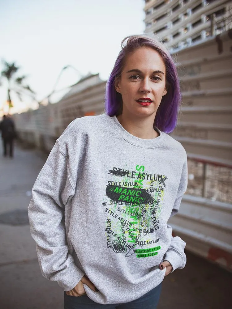 Manic Panic Subversive Style G Sweatshirt -Manic Panic® UNISEX