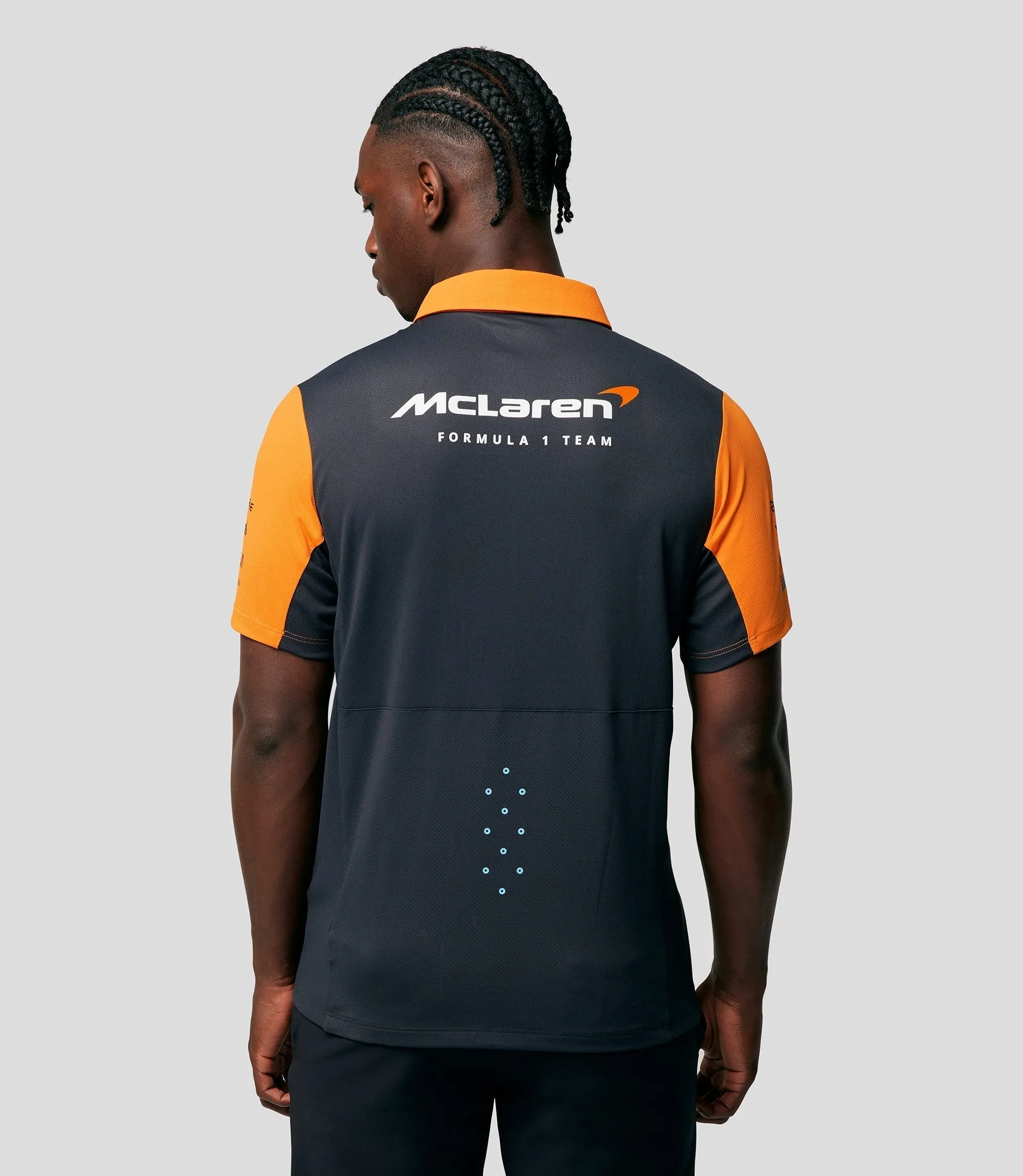 MCLAREN HEREN  POLO SHIRT - PAPAYA ORANJE