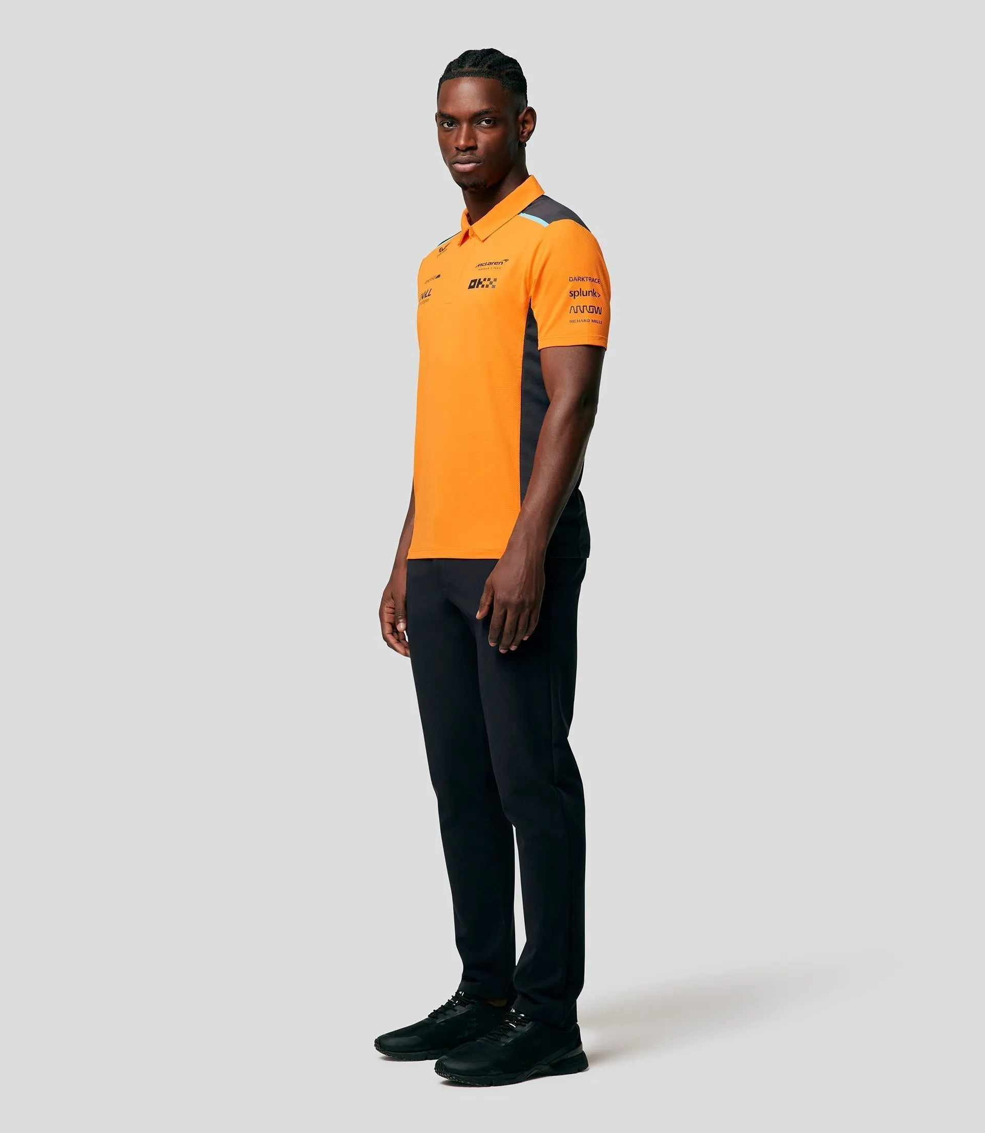 MCLAREN HEREN  POLO SHIRT - PAPAYA ORANJE