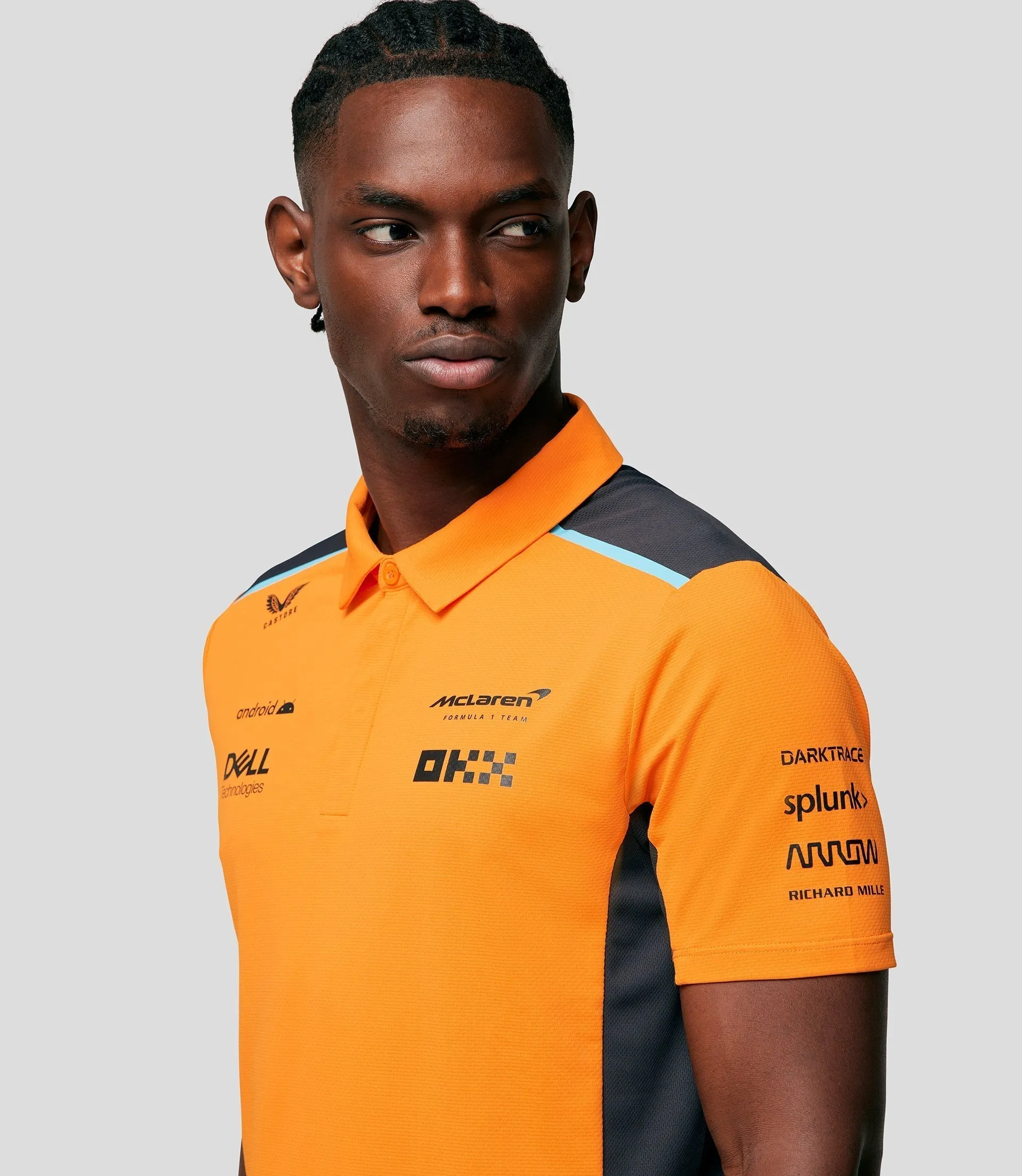 MCLAREN HEREN  POLO SHIRT - PAPAYA ORANJE