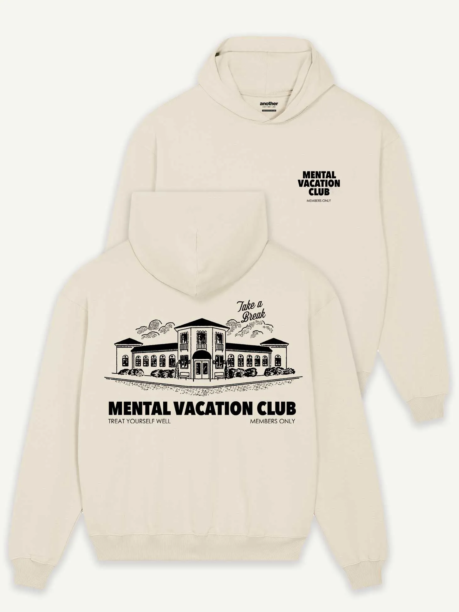 Mental Vacation Club Heavy Oversized Hoodie