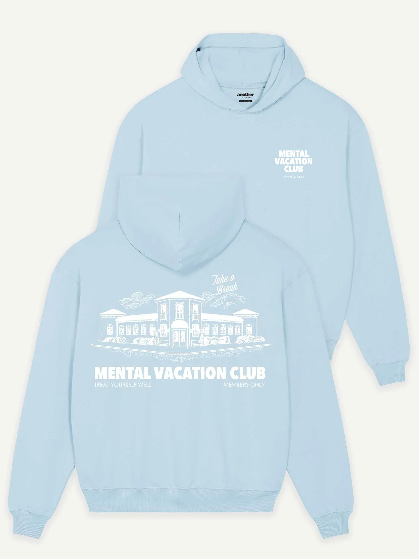 Mental Vacation Club Heavy Oversized Hoodie