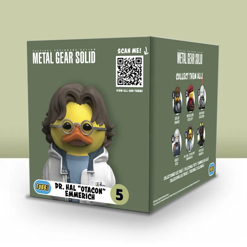 Metal Gear Solid: Dr. Hal “Otacon” Emmerich TUBBZ (Boxed Edition)