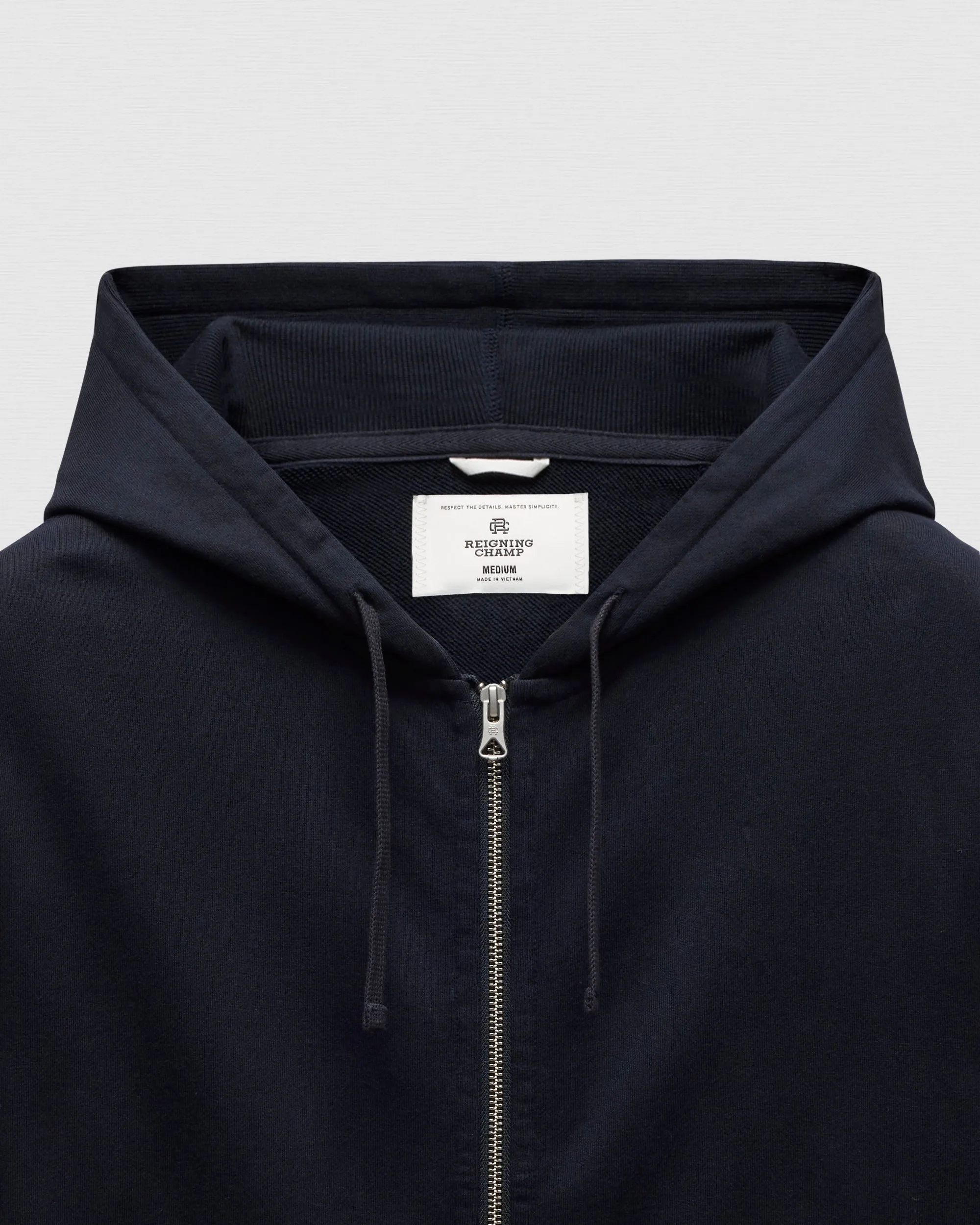 Midweight Terry Standard Zip Hoodie