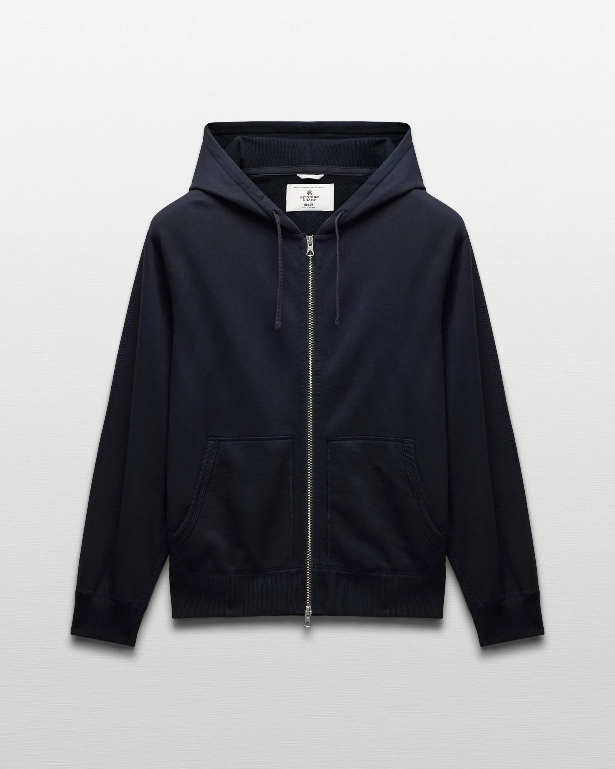 Midweight Terry Standard Zip Hoodie