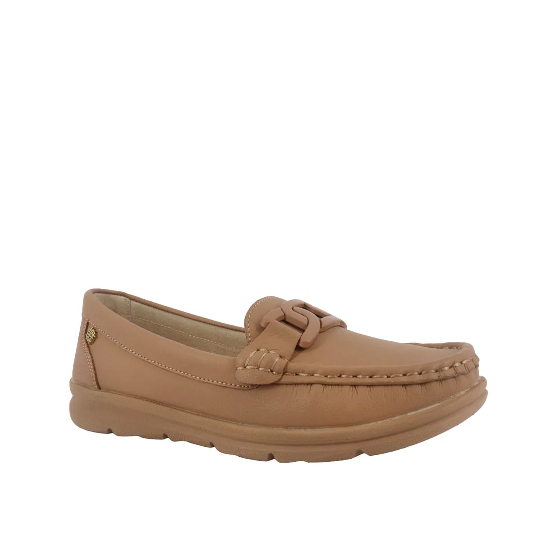 Mocasines Josephine 2 beige para mujer