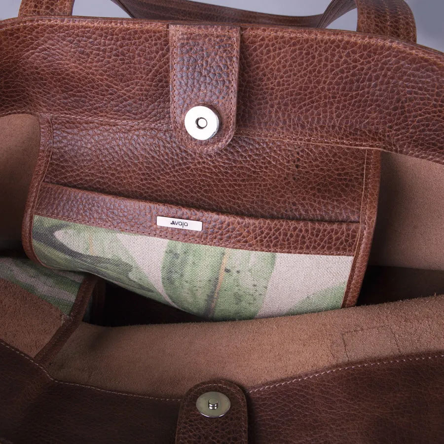 Mora Tote Leather Bag