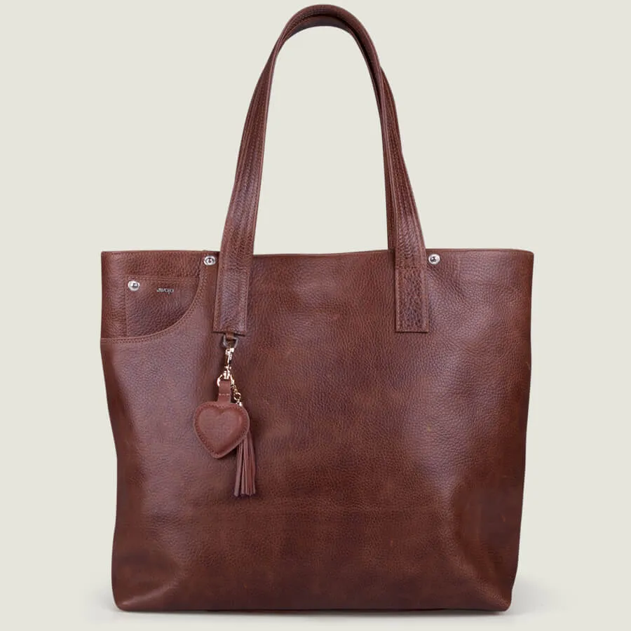 Mora Tote Leather Bag