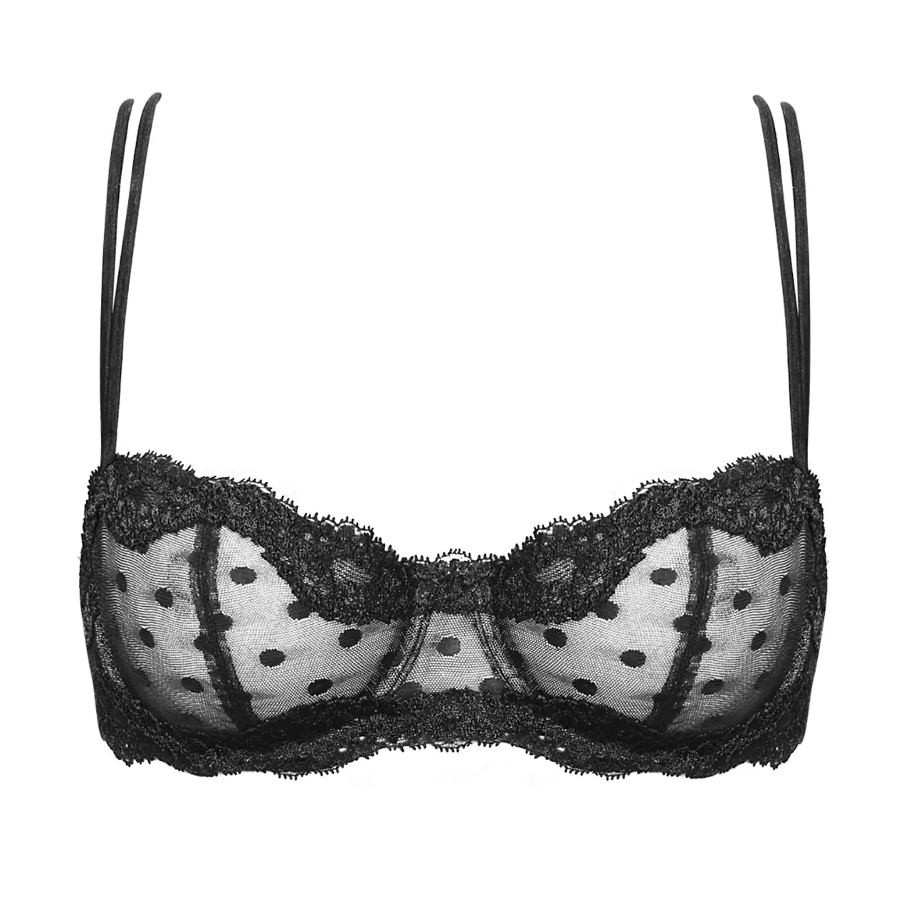 Nan Vertical Seam Balcony Bra