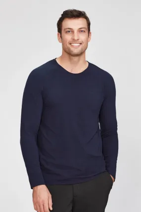 NDC Biz Care Performance Men's Cotton Long Sleeve Tee NDC-CT247ML