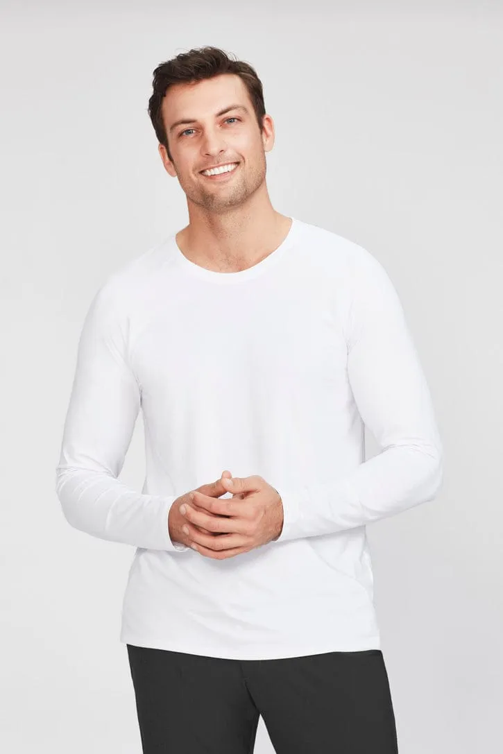 NDC Biz Care Performance Men's Cotton Long Sleeve Tee NDC-CT247ML