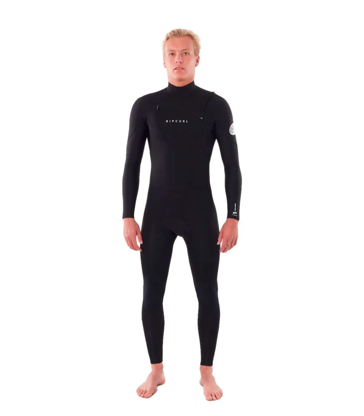 Neopreno Rip Curl Dawn Patrol 4/3 2023 Chest Zip Black