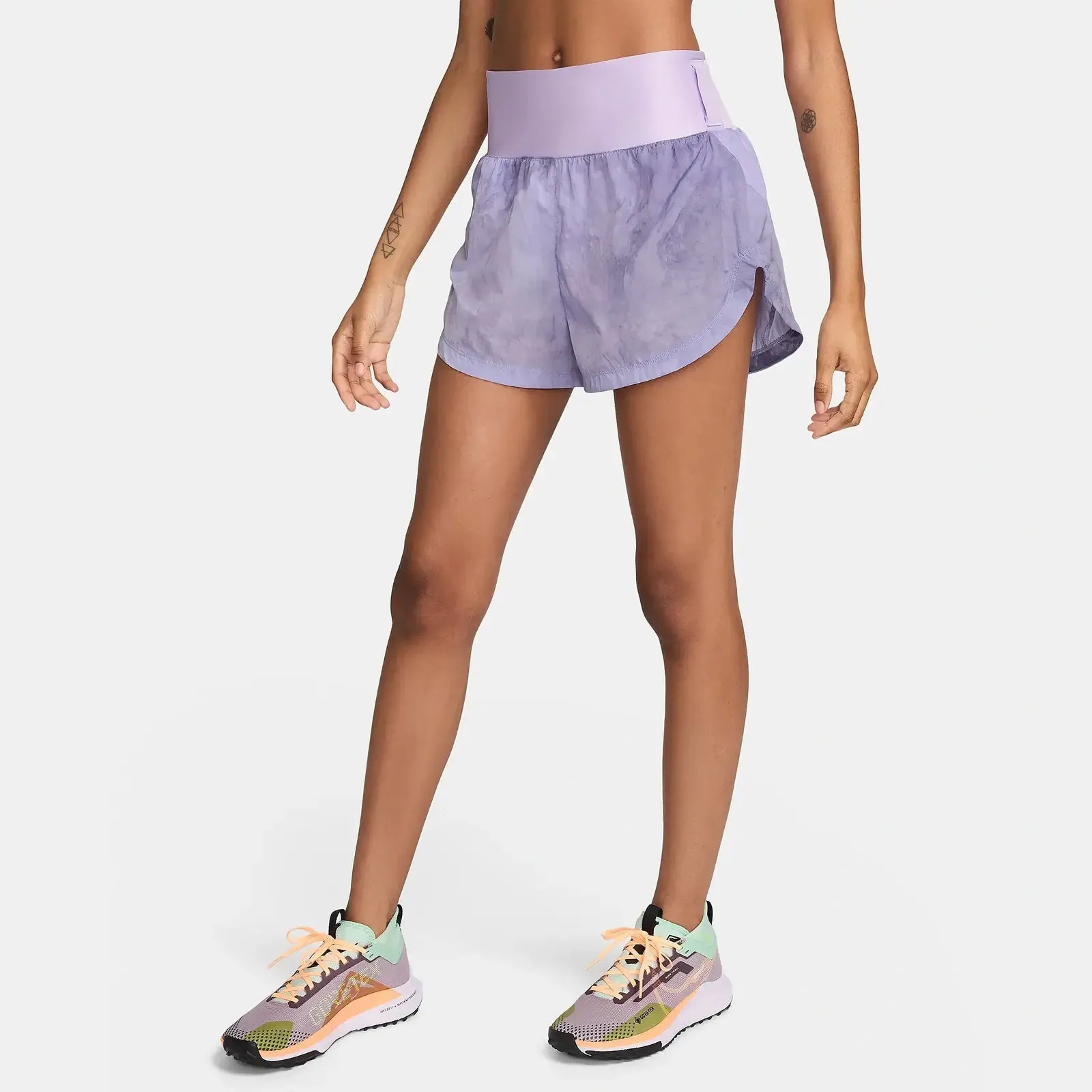 Nike Trail Women's Repel Mid-Rise 8cm Brief-Lined Running Shorts