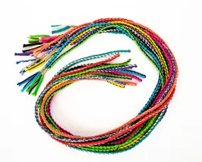 Nylon & Leather Braided Goat String