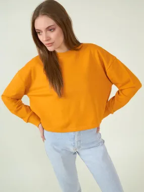 Odour Free Crop Sweatshirt