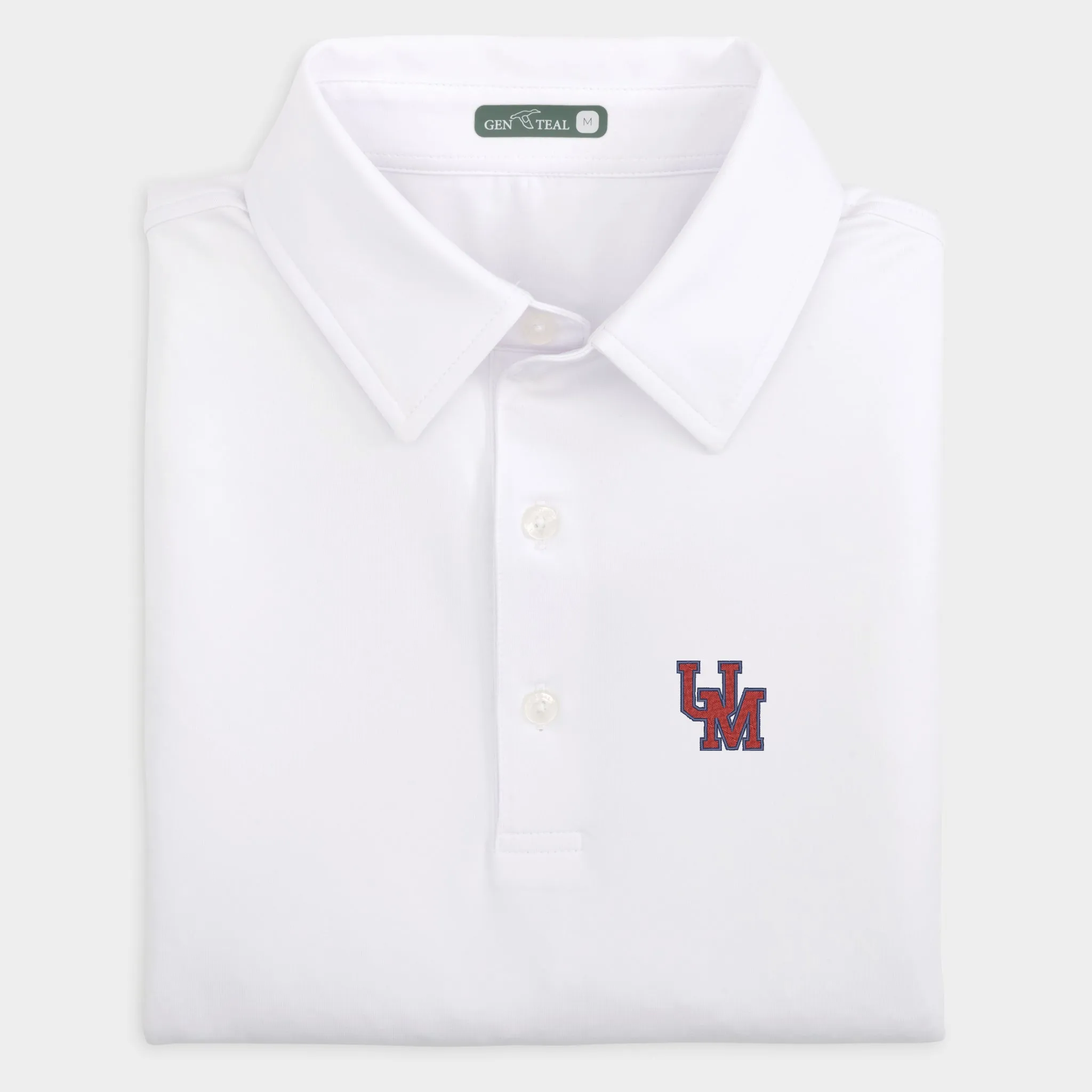 Ole Miss Sunday Solid Performance Polo