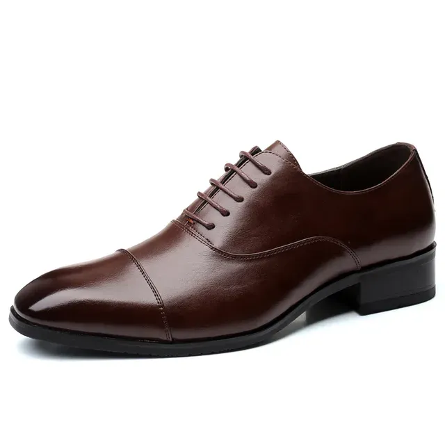 ONELY's Red bottom Leather Oxfords