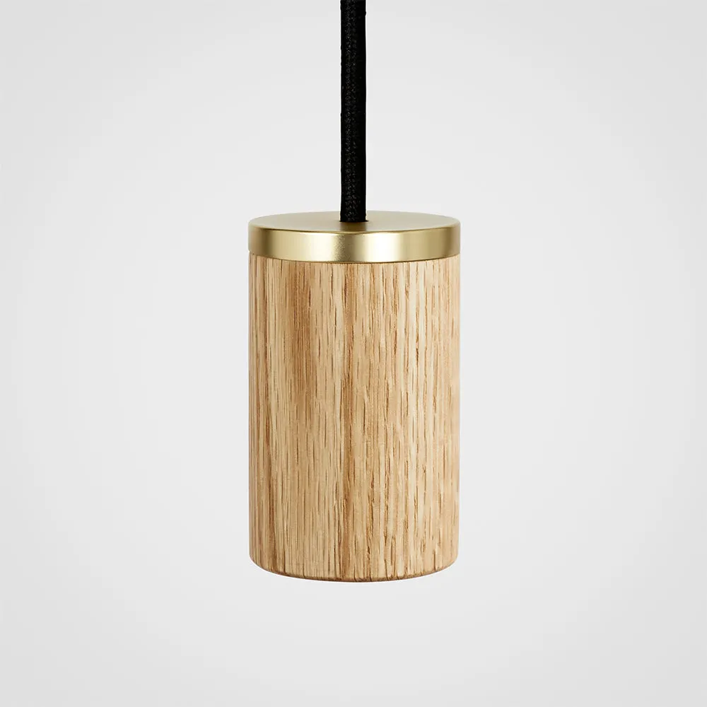 Oval II Pendant Light in Oak