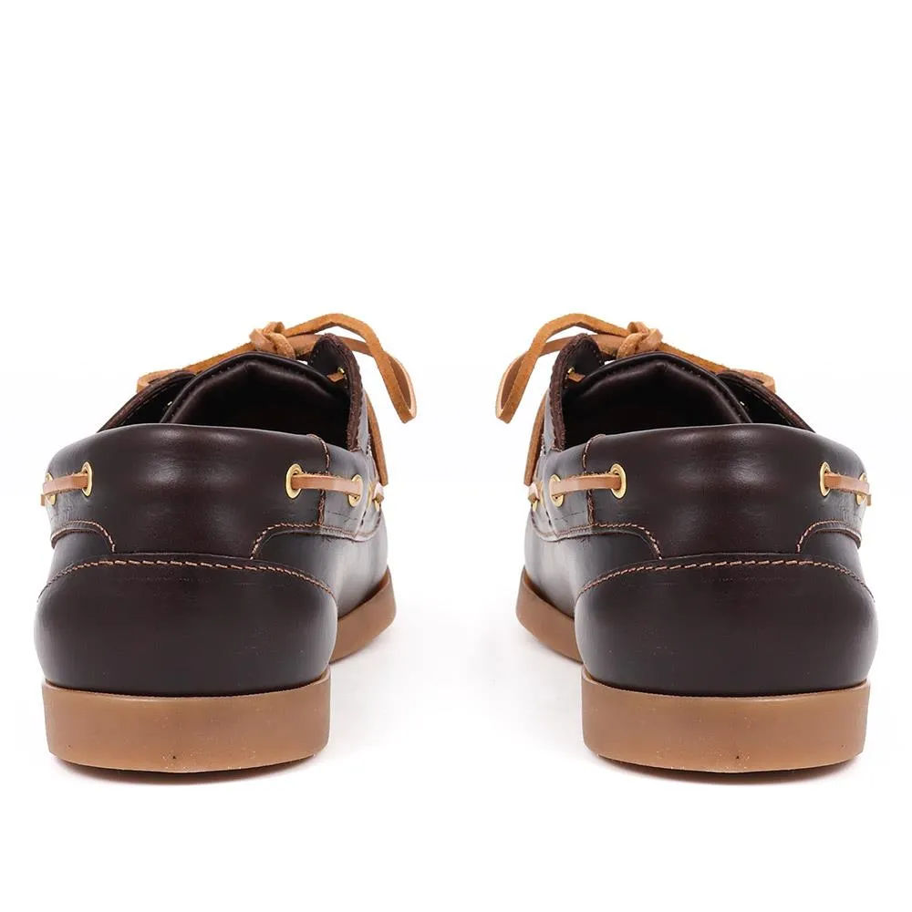 Parsons Leather Boat Shoes - PARSONS / 320 153