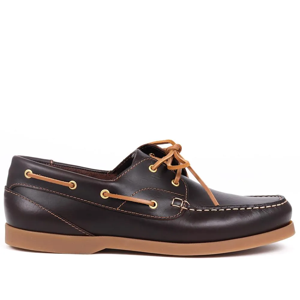 Parsons Leather Boat Shoes - PARSONS / 320 153