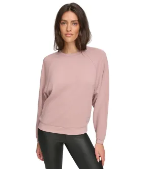 Pebble Textured Knit Round Neck Top