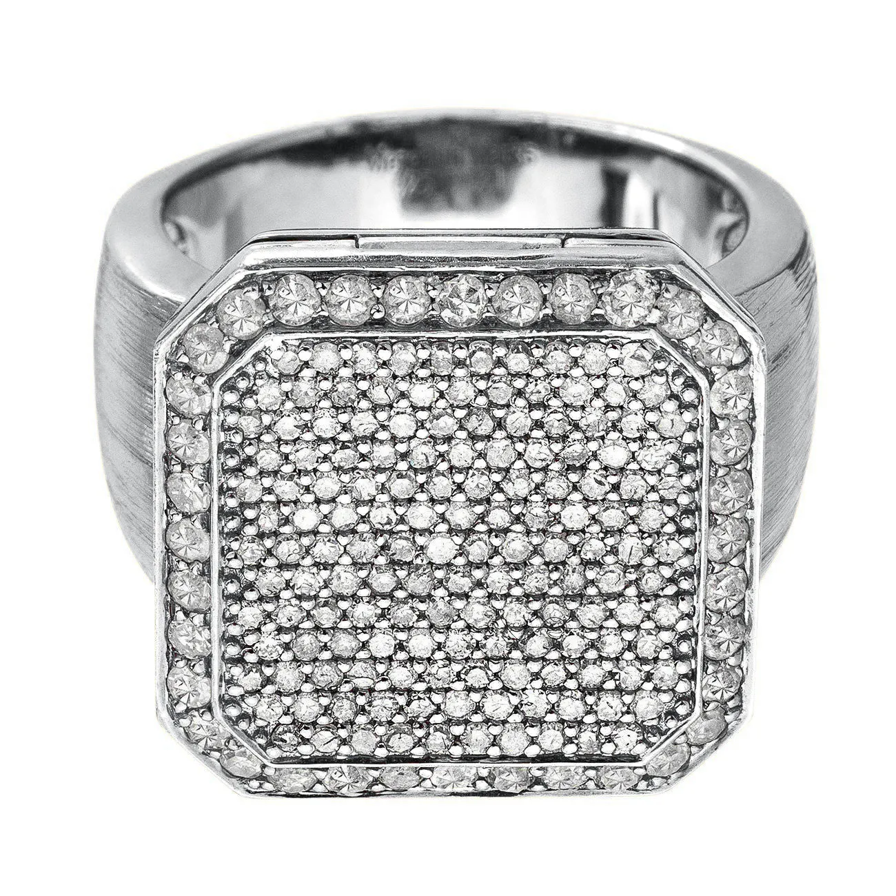 Poison Ring Grande Full Pavé Sterling Silver