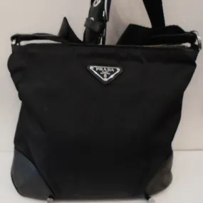 Prada Vintage Nylon Top Zip Messenger