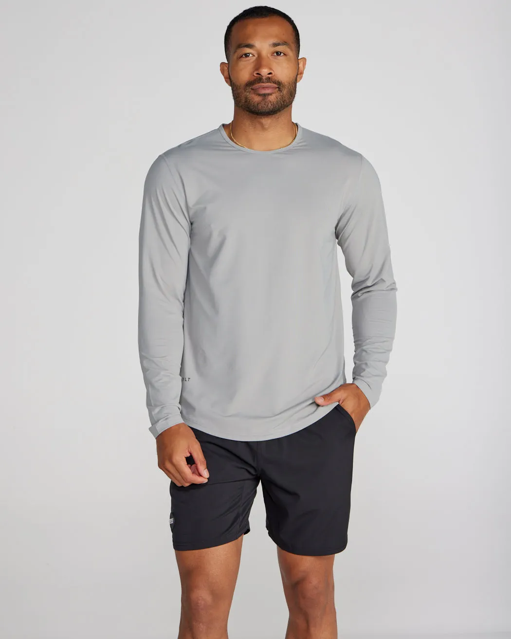 Pulse Long Sleeve Drop-Cut