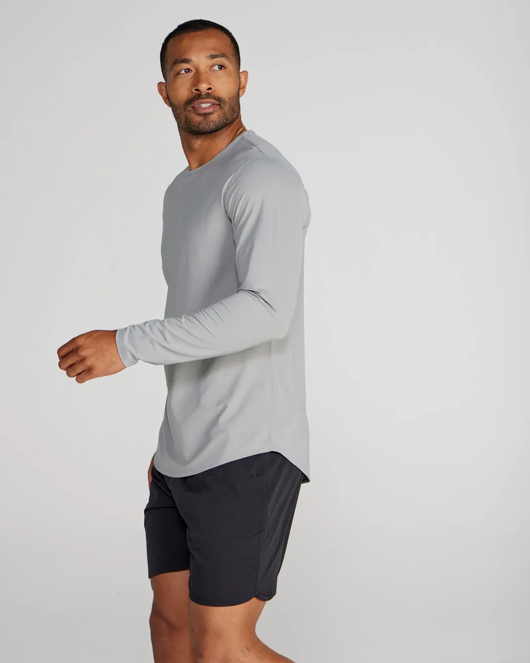 Pulse Long Sleeve Drop-Cut