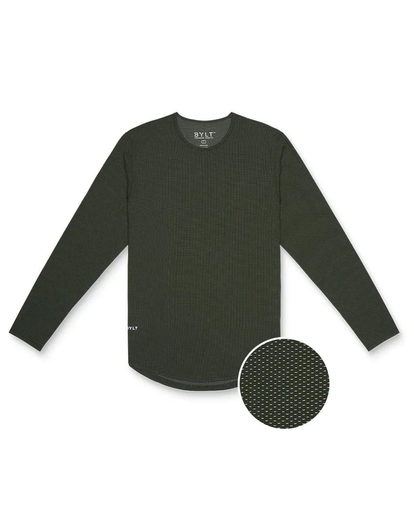 Pulse Long Sleeve Drop-Cut