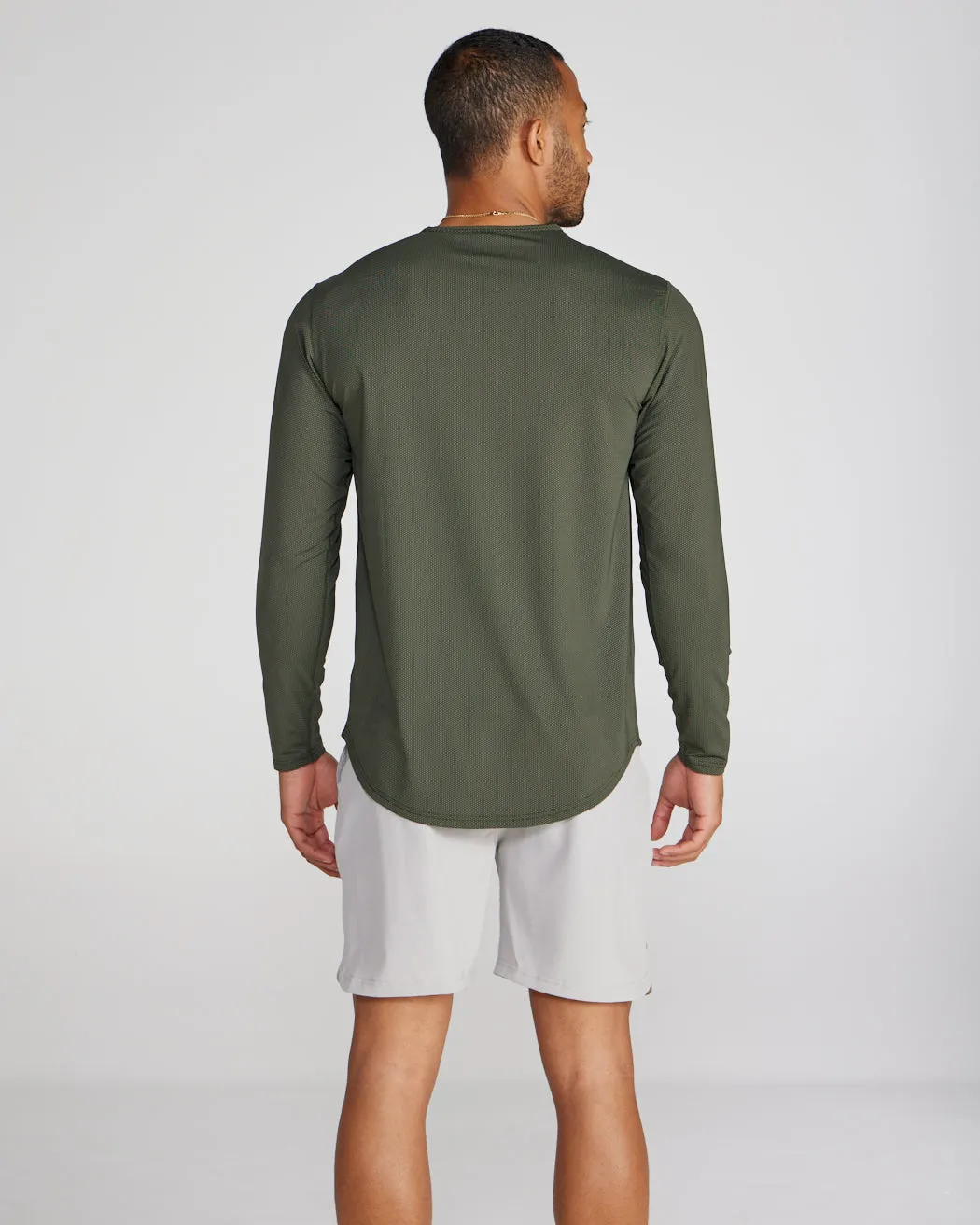 Pulse Long Sleeve Drop-Cut