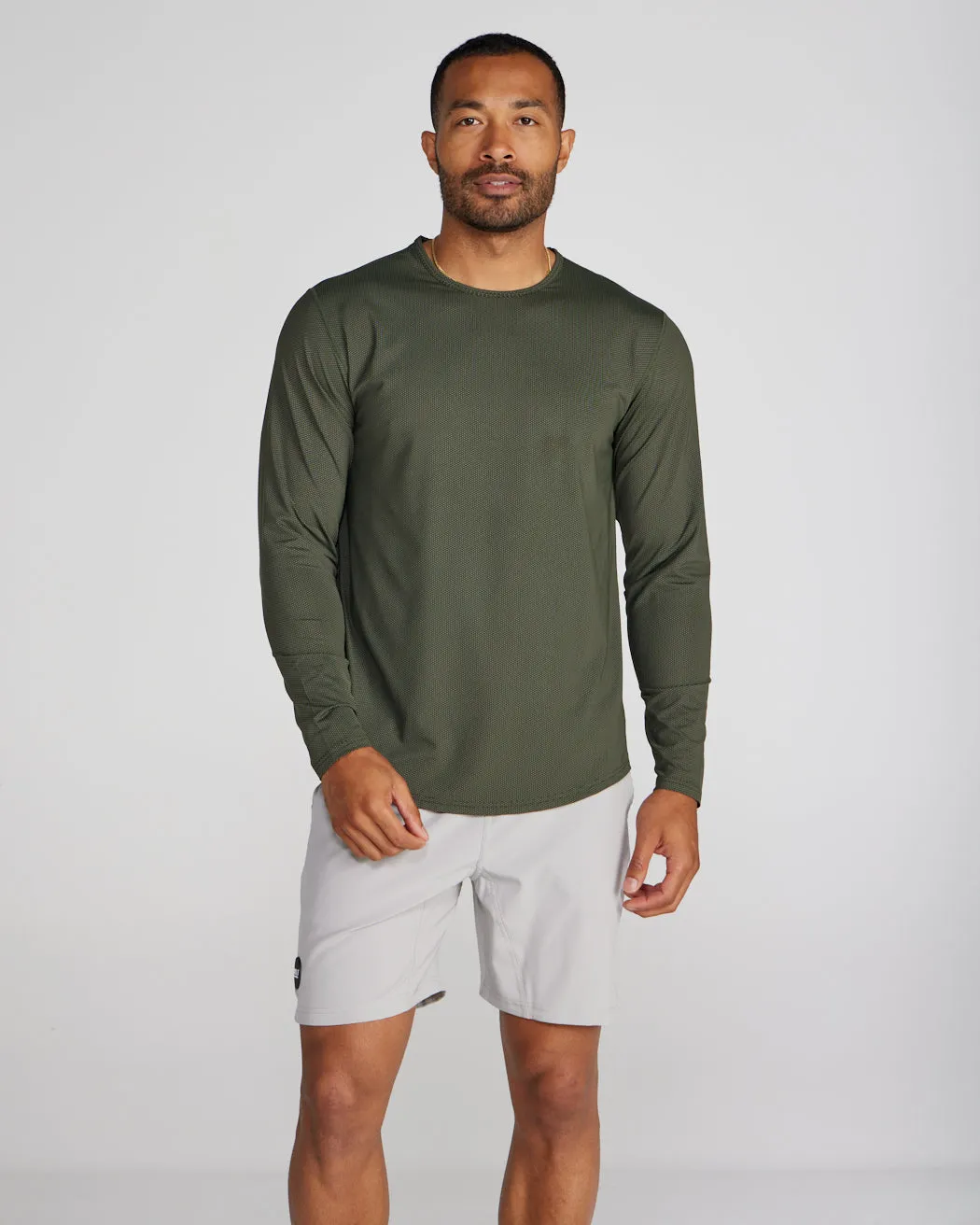 Pulse Long Sleeve Drop-Cut