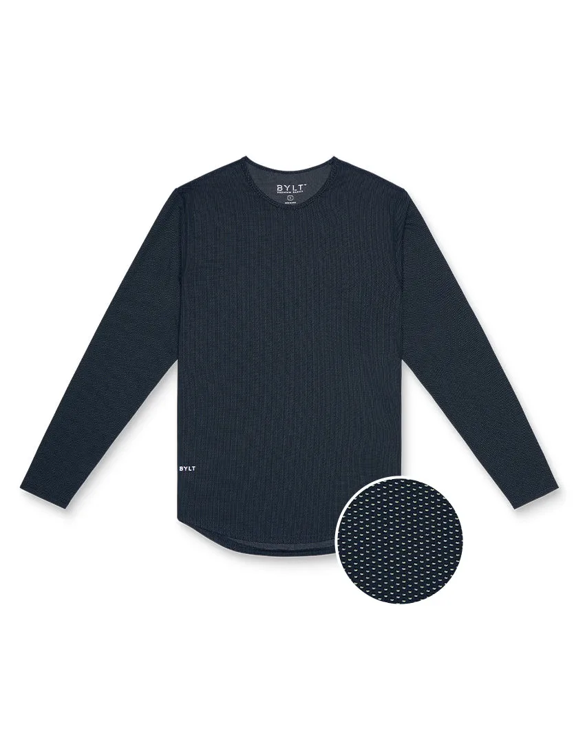 Pulse Long Sleeve Drop-Cut