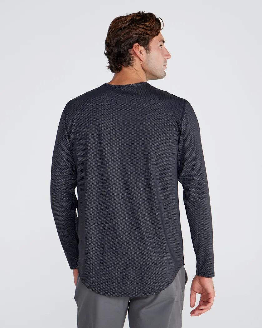 Pulse Long Sleeve Drop-Cut