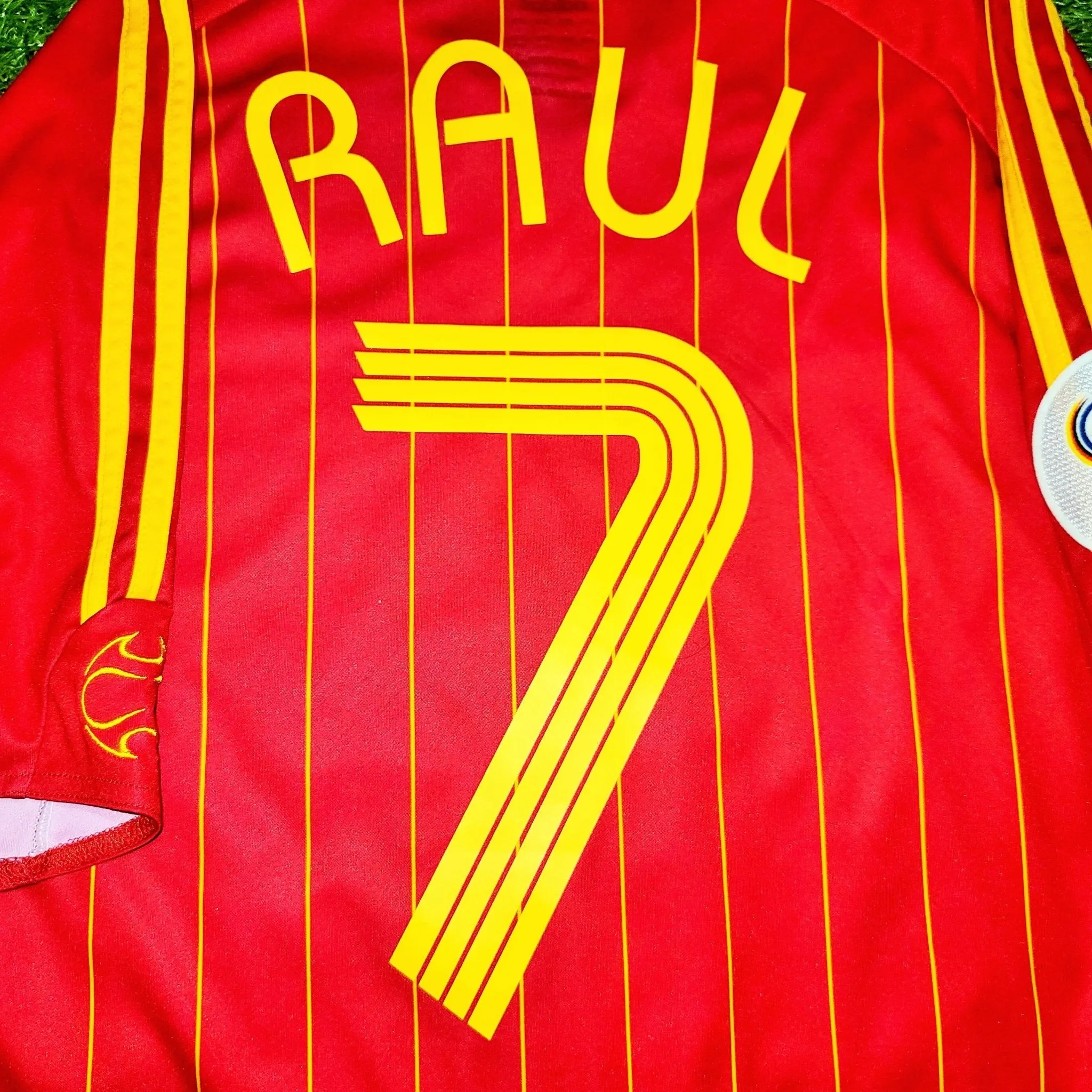 Raul Spain 2006 WORLD CUP Jersey Shirt Maillot Camiseta L SKU# 740144