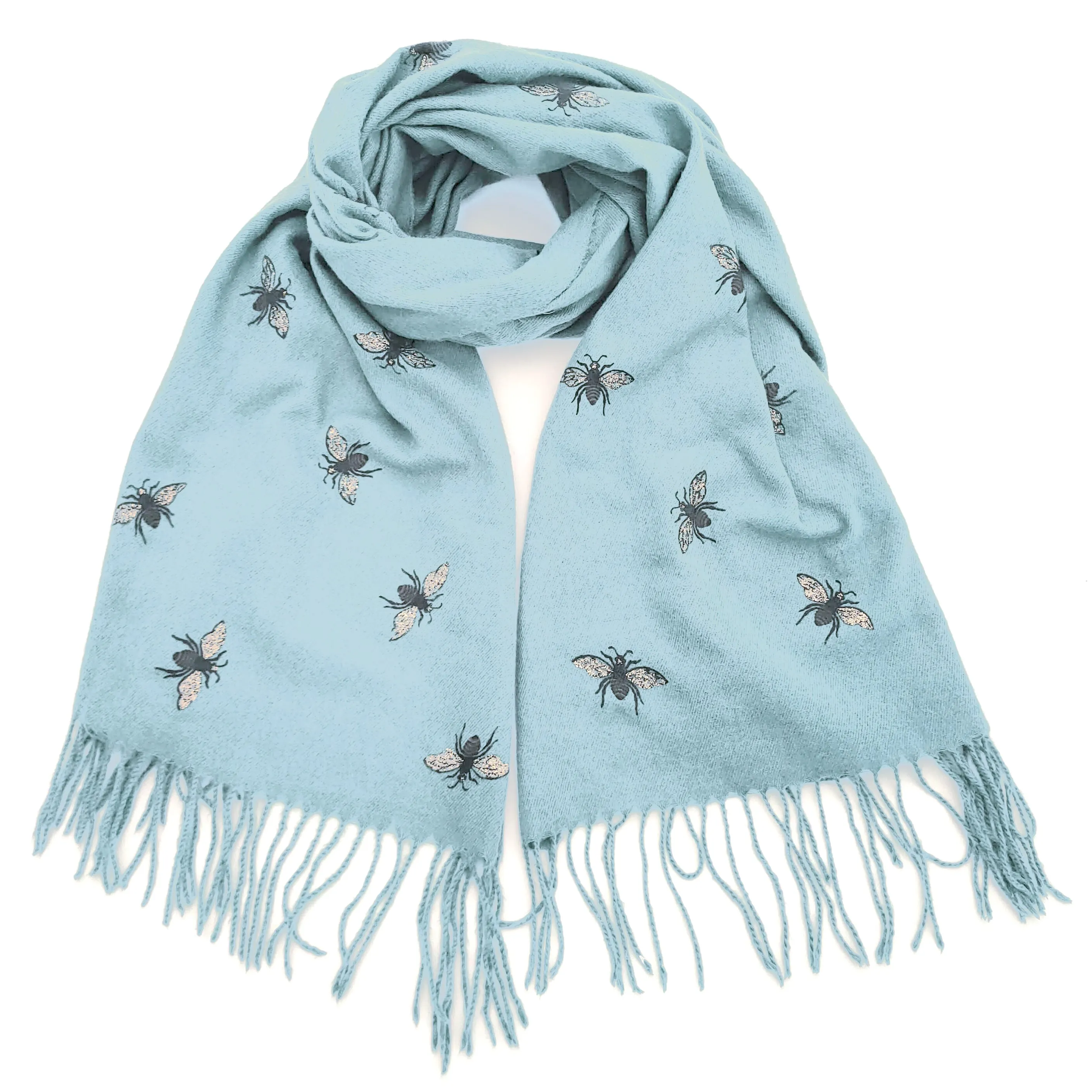 Remo - Glitter Bee Pashmina Style Scarf