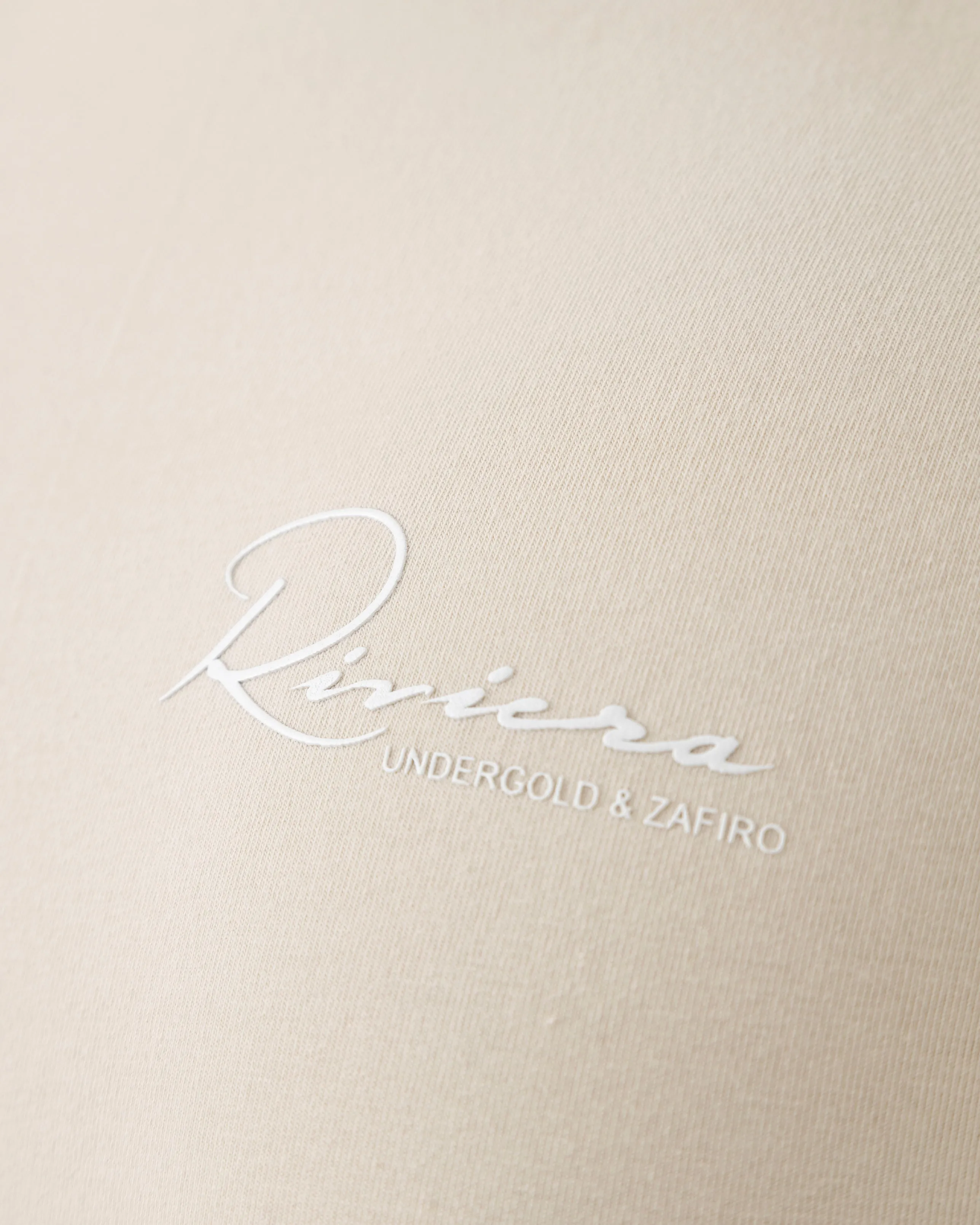 Riviera Basic Long Baby Tee Cream