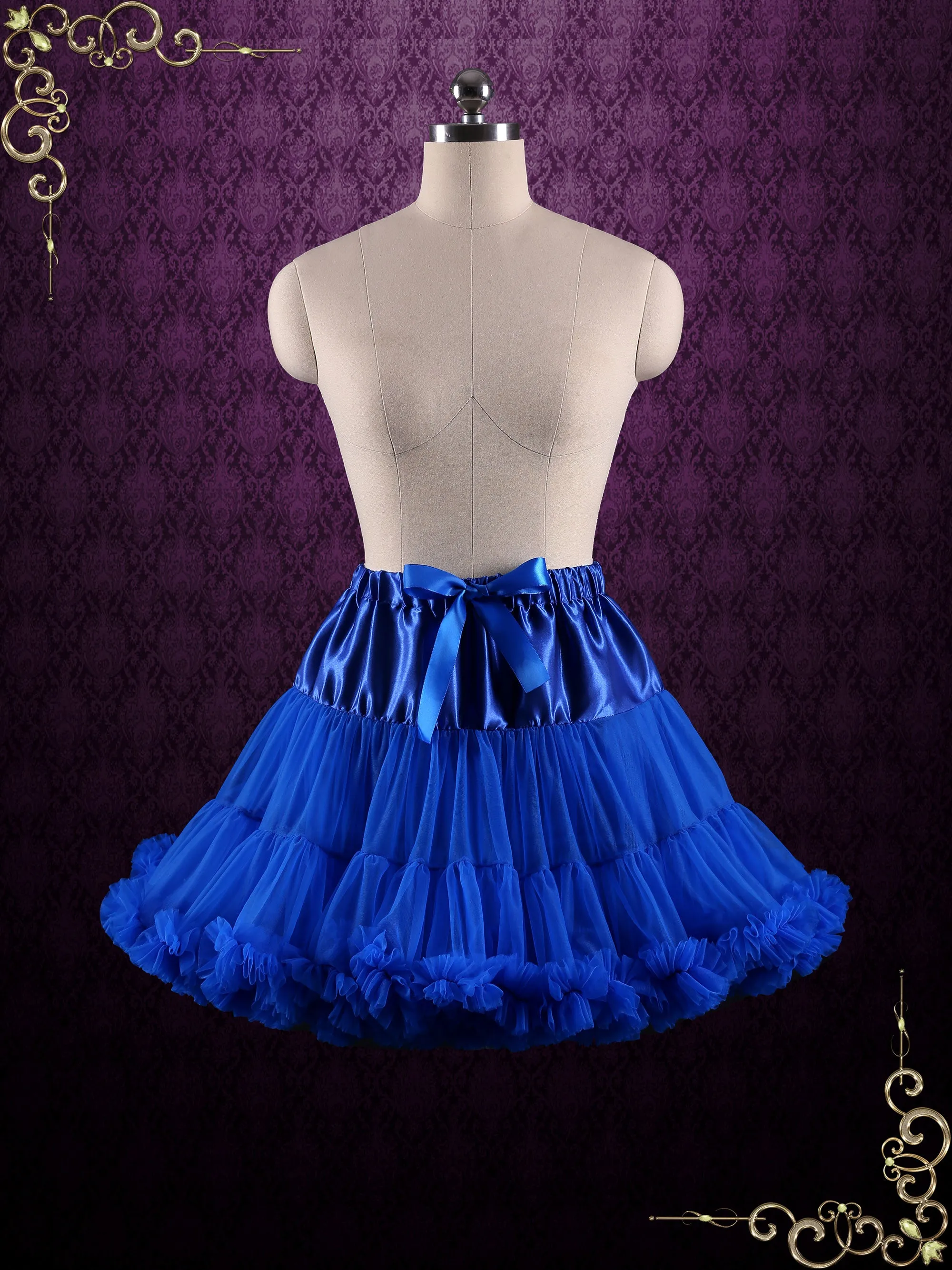 Ruffle Soft Tulle Skirt