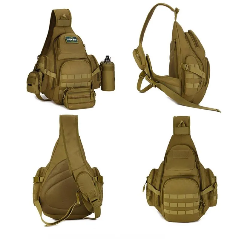 SA-X14 Military Style Outdoor Waterproof Shoulder Sling Backpack