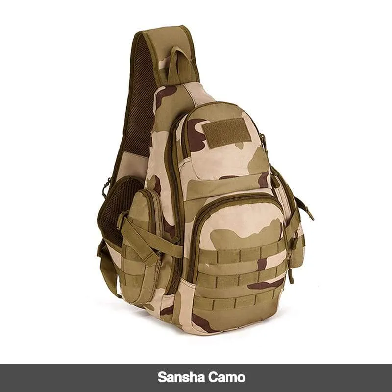 SA-X14 Military Style Outdoor Waterproof Shoulder Sling Backpack