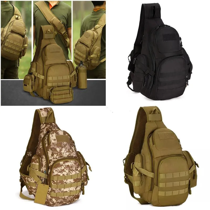 SA-X14 Military Style Outdoor Waterproof Shoulder Sling Backpack