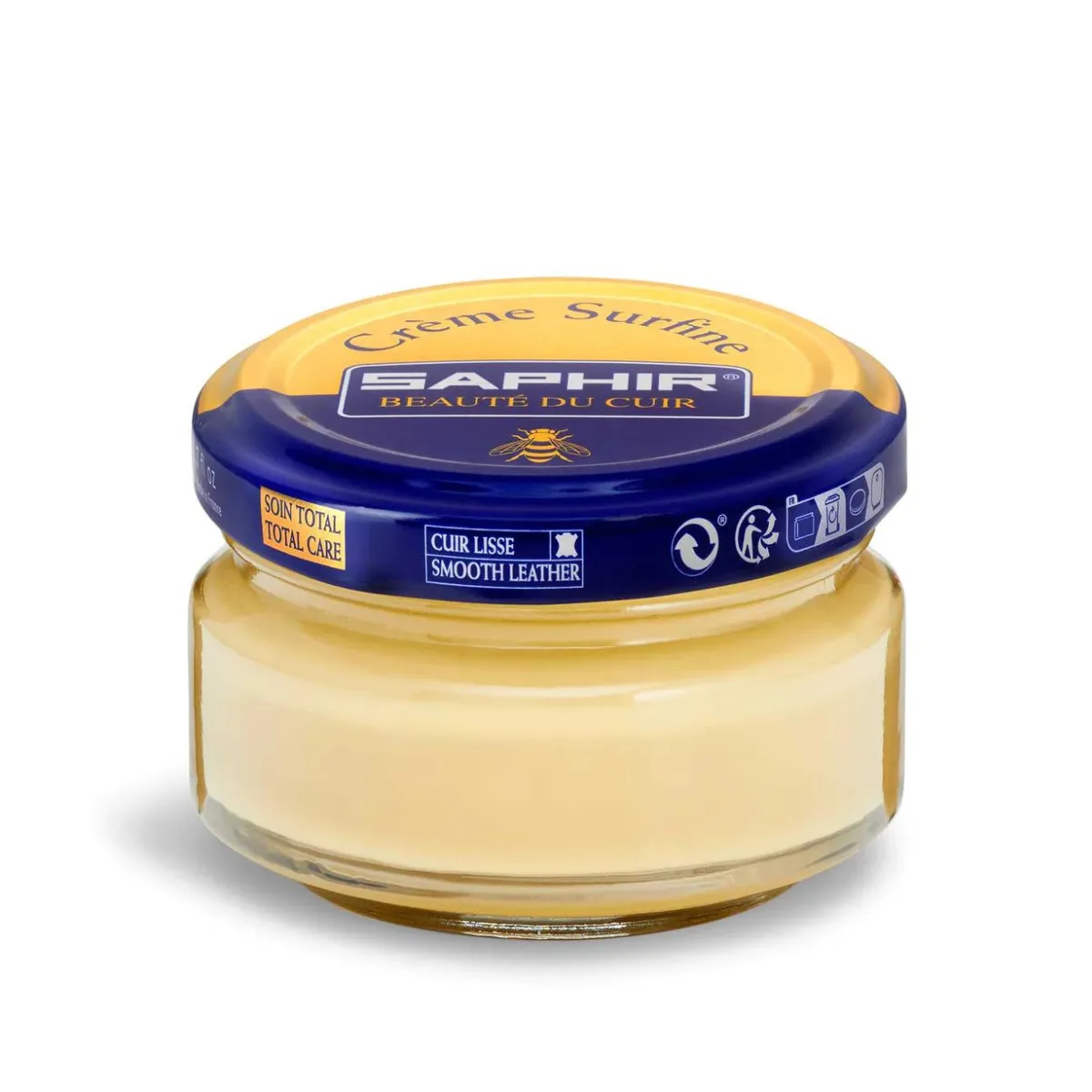 Saphir Creme Surfine Cream shoe polish 50ml