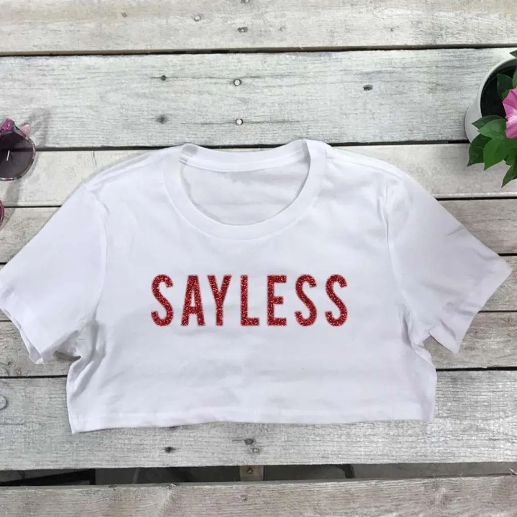 Sayless Underboob Tee