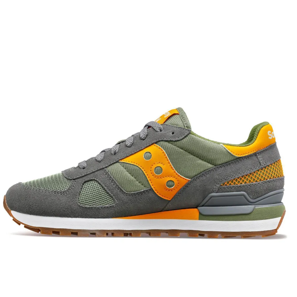 Scarpe Uomo Saucony Sneakers Shadow Original Grey - Green