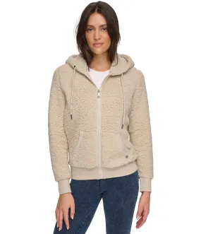 Sherpa Zip Up With Hood