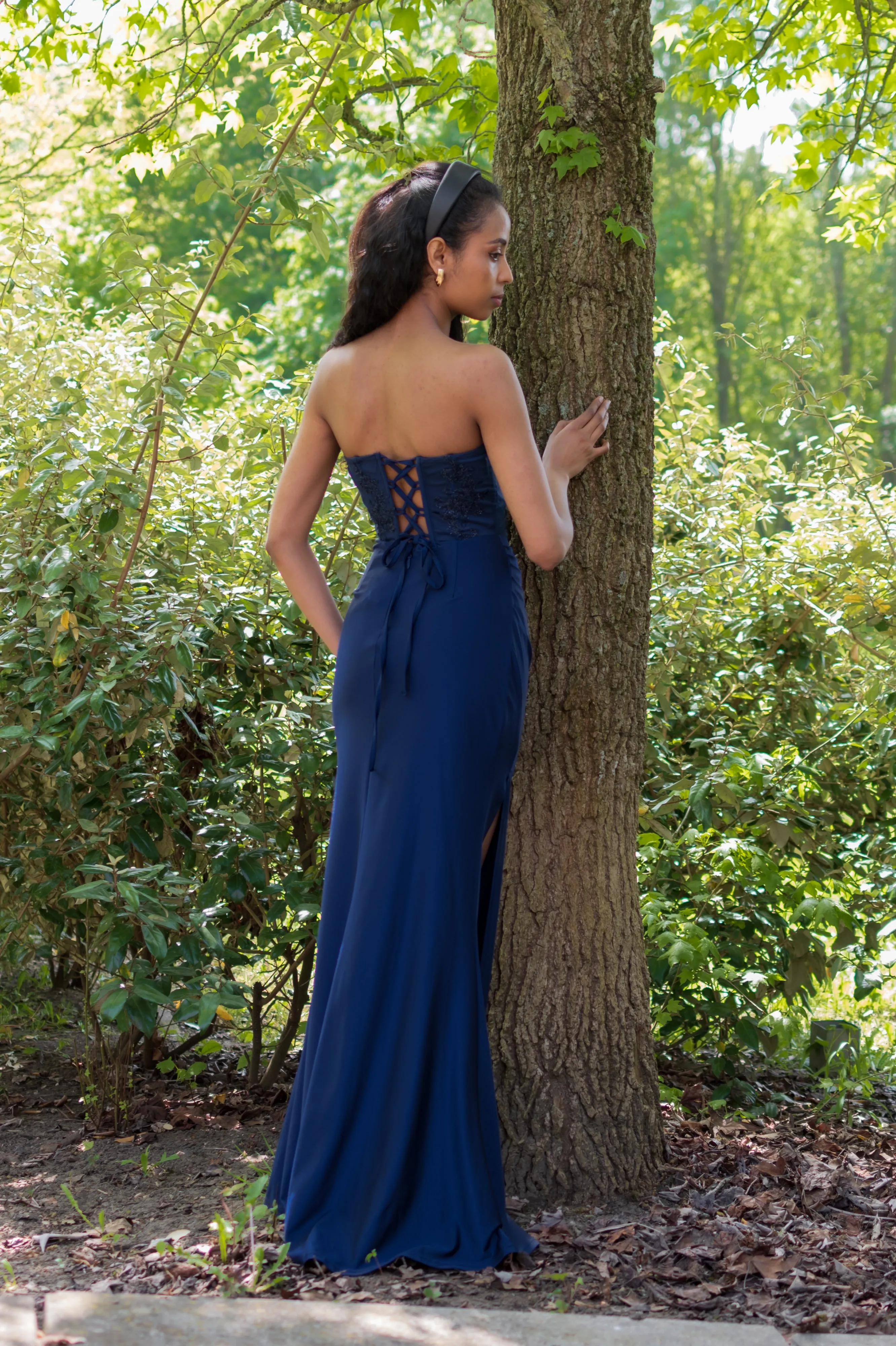 Shooting Star Dress - Navy